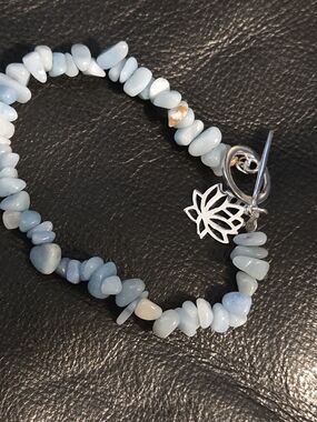 "925 Sterling Silver Sisters Lotus Bracelet".